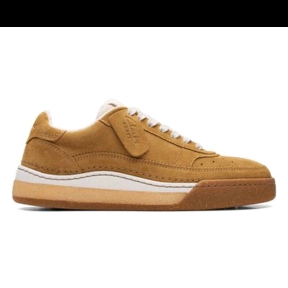 Clark's Craft Court Lace Oakmoss Suede - Picture 6 of 8